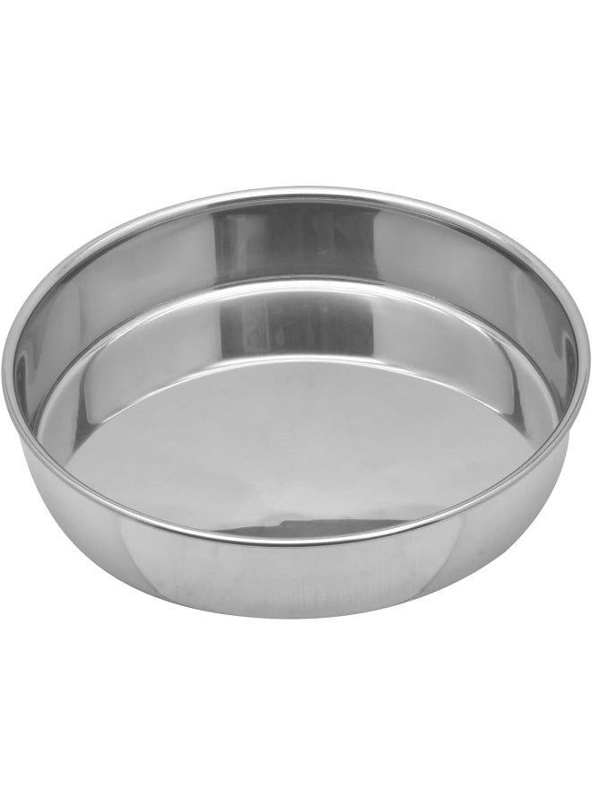 راج صينية فرن مستديرة فضي 40سم - Image 4