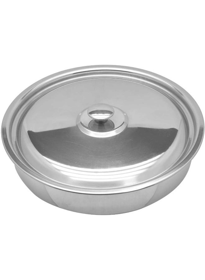 راج صينية فرن مستديرة فضي 40سم - Image 3