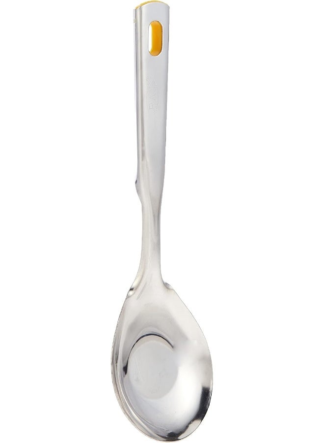 راج مغرفة برنس كورن لتقديم الطعام فضي - Image 1