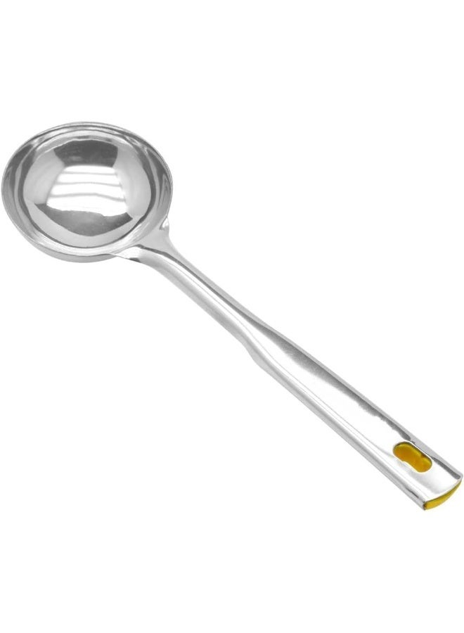 راج مغرفة من الستانلس ستيل فضي 8x26.5سم - Image 2