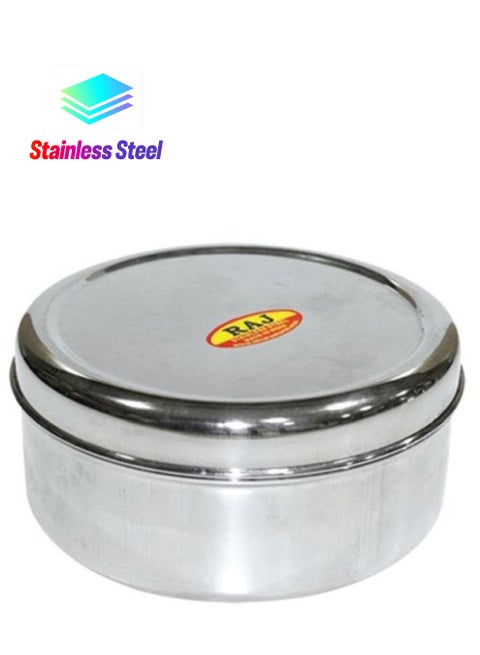 Food Container Silver 7.4x19.8x17.8cm