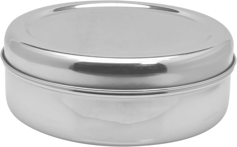 راج حافظة طعام فضي 7.4x19.8x17.8سم - Image 2