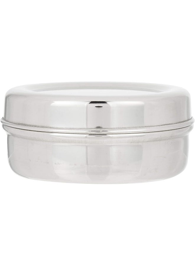 Raj Stainless Steel Storage Bowl 9 CM - PDD006, Nuts Bowl, Food Container, Serving Bowl, Lunch Box Silver 9x4.5cm - Image 3