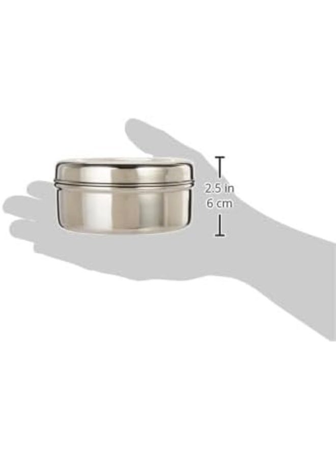 Raj Stainless Steel Storage Bowl 11 CM - PDD007, Nuts Bowl, Food Container, Serving Bowl, Lunch Box Silver 11x5cm - Image 5