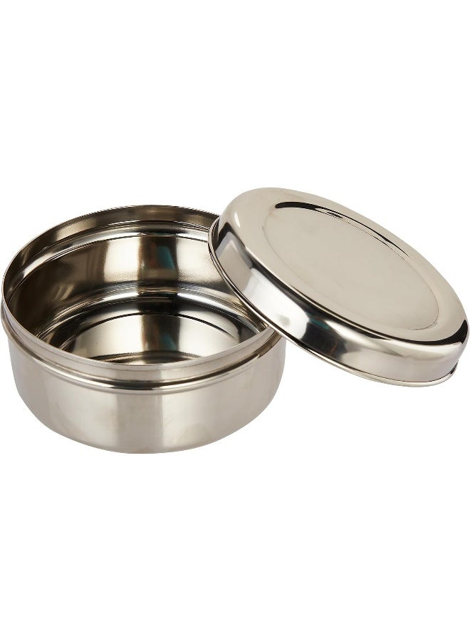 راج حافظة طعام بيوري دابا فضي - Image 3