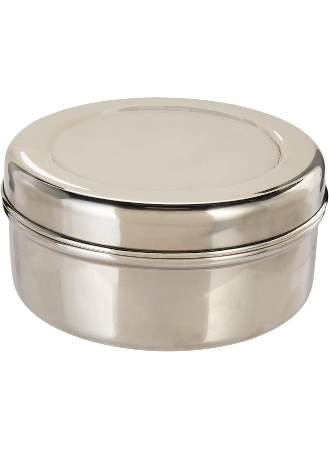 راج حافظة طعام بيوري دابا فضي - Image 1