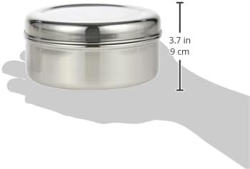 Raj Stainless Steel Storage Bowl 14.5 CM - PDD009, Nuts Bowl, Food Container, Serving Bowl, Lunch Box Silver 14.5x6.5cm - Image 5