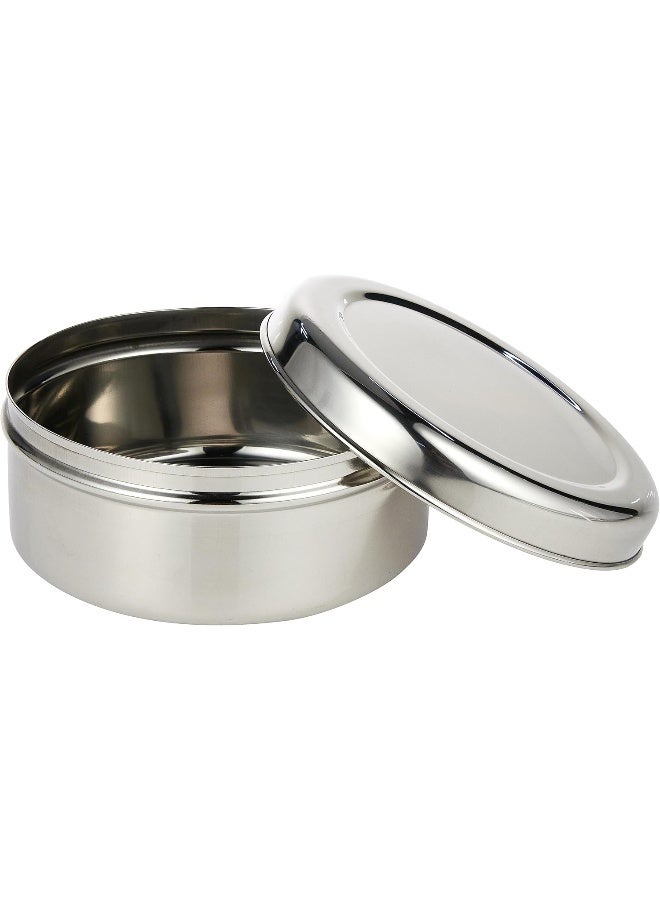 Raj Stainless Steel Storage Bowl 14.5 CM - PDD009, Nuts Bowl, Food Container, Serving Bowl, Lunch Box Silver 14.5x6.5cm - Image 2