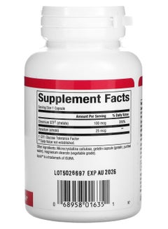 natural Factors Chromium And Vanadium 90 Capsules  - Image 2
