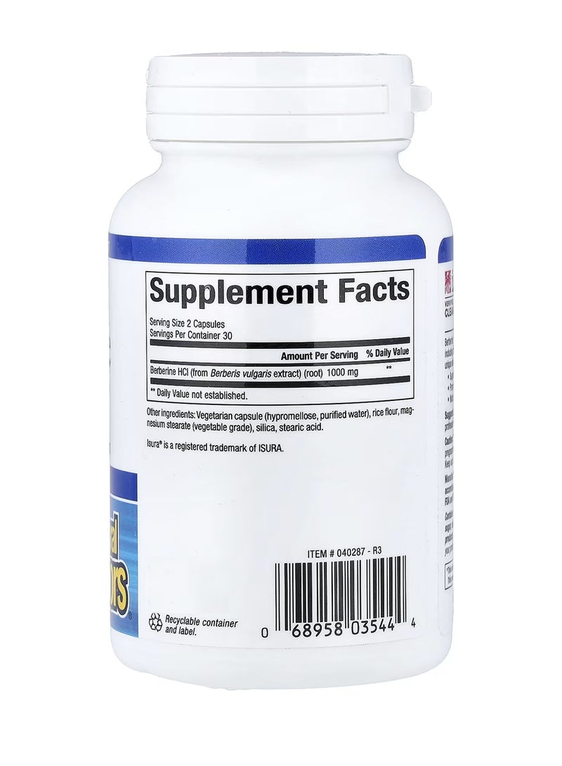 natural Factors WellBetX Berberine 60 Vegetarian Capsules - Image 2