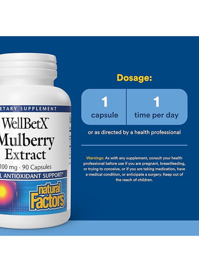 natural Factors WellBetX Berberine 60 Vegetarian Capsules - Image 3