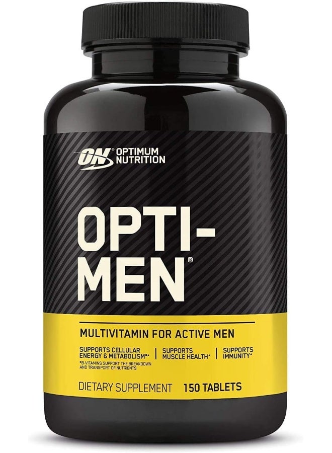 Optimum Nutrition Opti-Men Multivitamin Supplement - 150 Count - Image 1