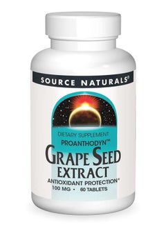 Source Naturals Grape Seed Extract 60 Tablets 
