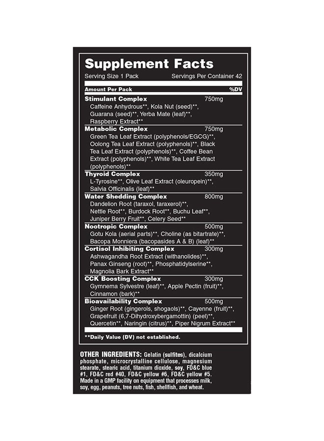 UNIVERSAL - Nutrition Animal Cuts -42Packs Packaging May Vary - Image 1