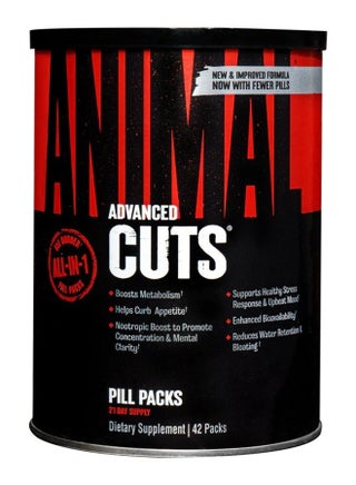 مكمل "أنيمال كاتس" (Animal Cuts) المتكامل لحرق الدهون من "يونيفرسال نيوتريشن"، 42 كيساً - view 2