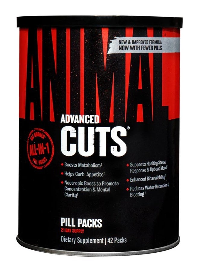 UNIVERSAL - Nutrition Animal Cuts -42Packs Packaging May Vary - Image 1