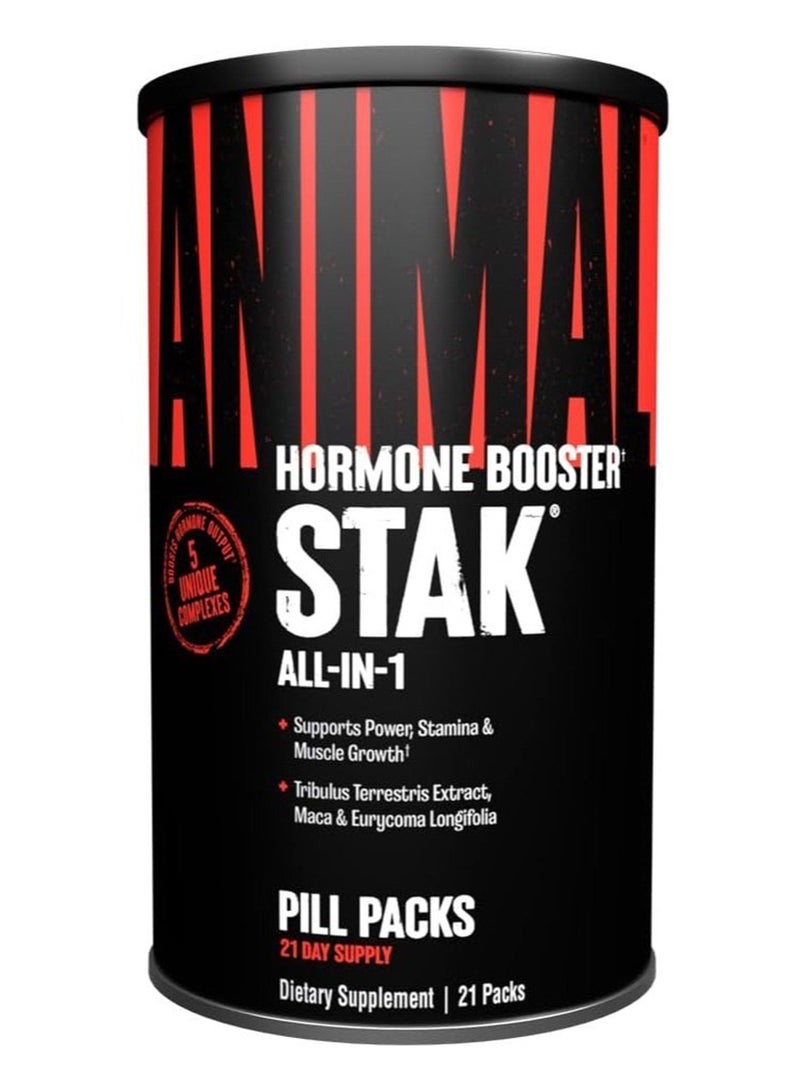 UNIVERSAL Hormone Booster Stak All In 1 Pill Pack- 21 Packs  - Image 1