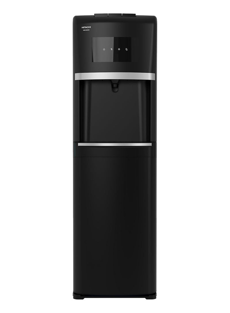 HITACHI - Water Dispenser, Bottom Loading, Hot Cold and Ambient Temperature, Japanese Quality Floor Standing Water Cooler, Child Safety lock, Best for Home, Office-Pantry HWD-B30000 Black - Image 1