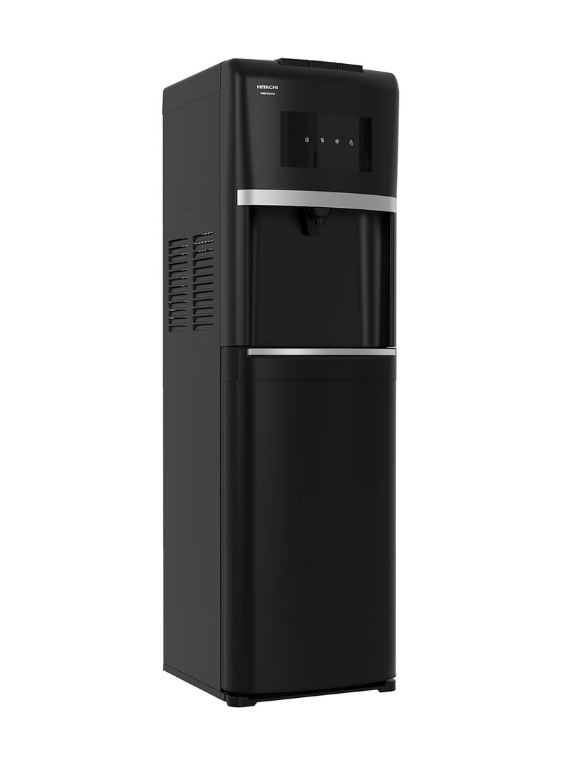 HITACHI - Water Dispenser, Bottom Loading, Hot Cold and Ambient Temperature, Japanese Quality Floor Standing Water Cooler, Child Safety lock, Best for Home, Office-Pantry HWD-B30000 Black - Image 1