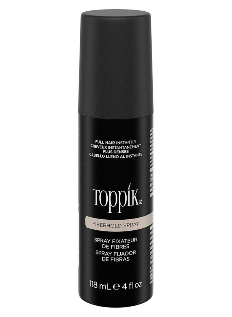 Toppik Fiber Hold Spray Precision Mist to Lock Hair Fibers in Place, Water-Resistant, Long-Lasting Styling Solution, Perfect Hair Holding Solution for Men & Women – 118ml - Image 1
