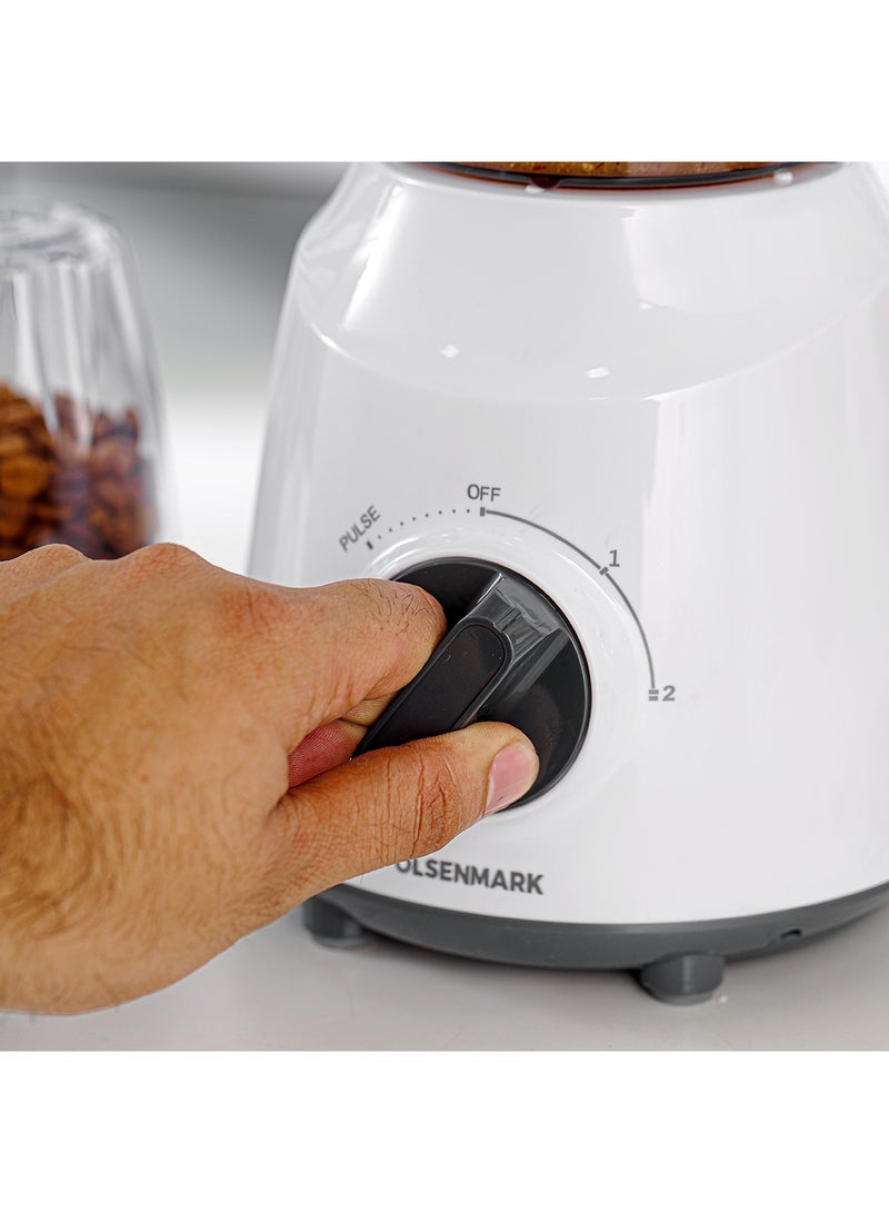 أولسنمارك خلاط 2 في 1 400 W OMSB2055N أبيض/أخضر - Image 5
