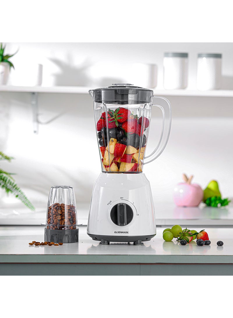 أولسنمارك خلاط 2 في 1 400 W OMSB2055N أبيض/أخضر - Image 3