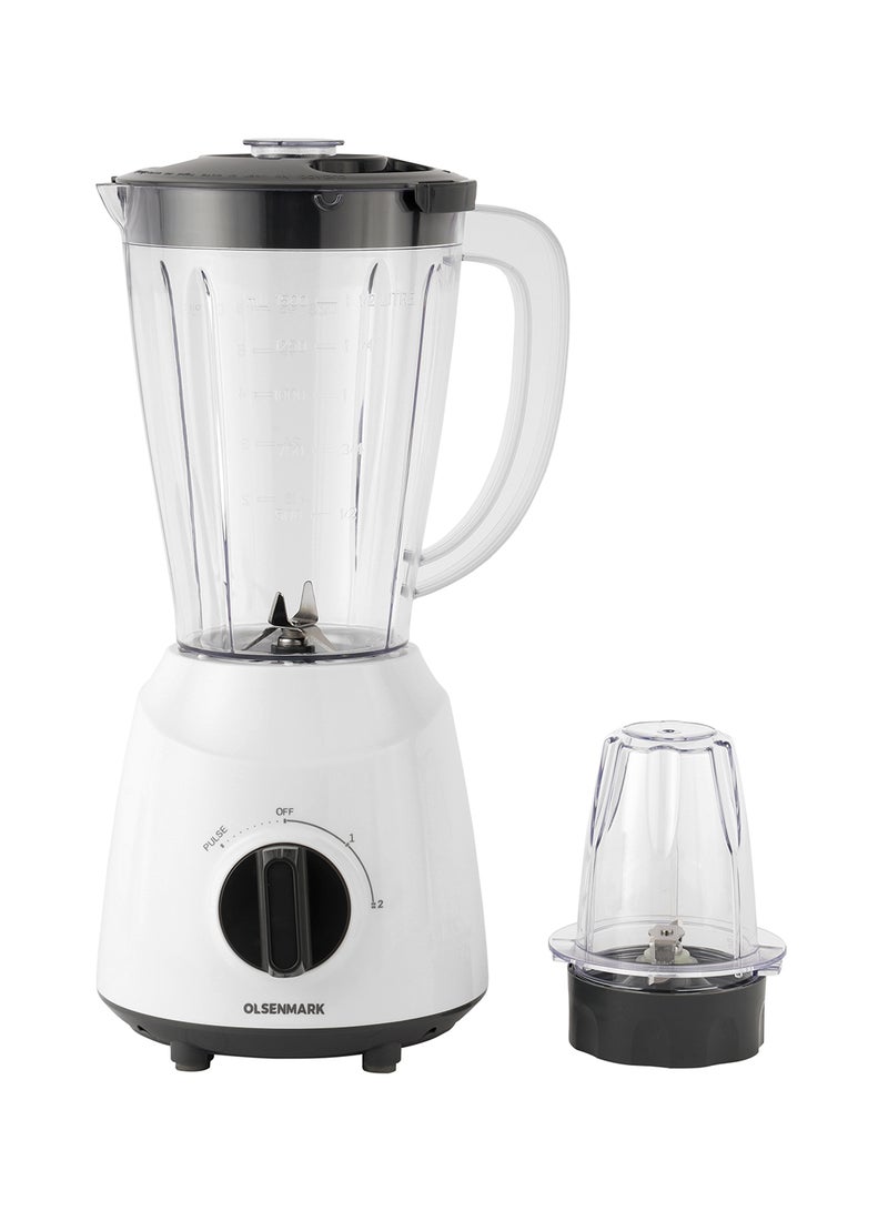 أولسنمارك خلاط 2 في 1 400 W OMSB2055N أبيض/أخضر - Image 2