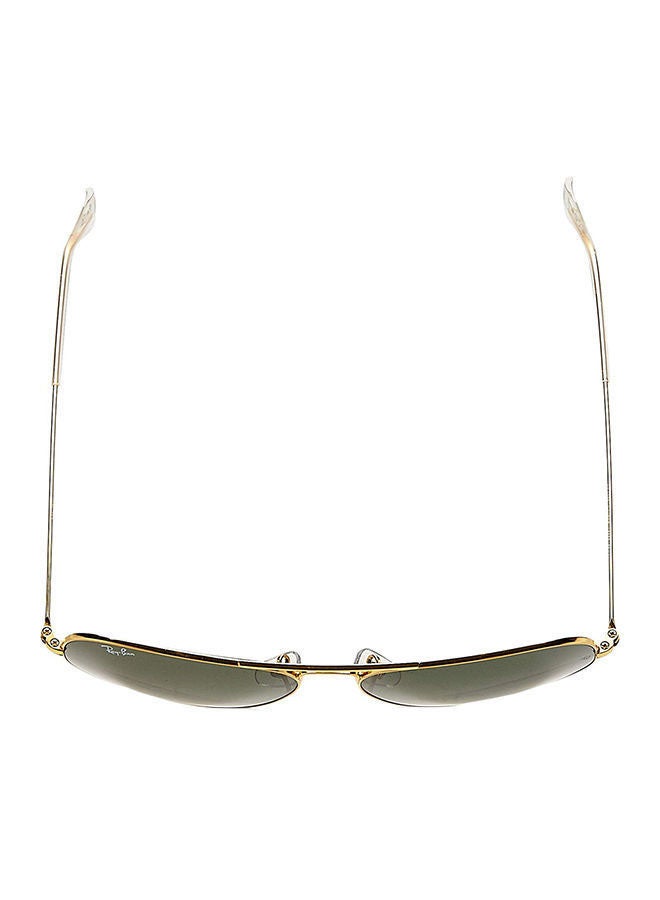 Ray-Ban Men's Full Rim Pilot Sunglasses - RB3025 L0205 - Lens Size: 58 mm - Gold - Image 4