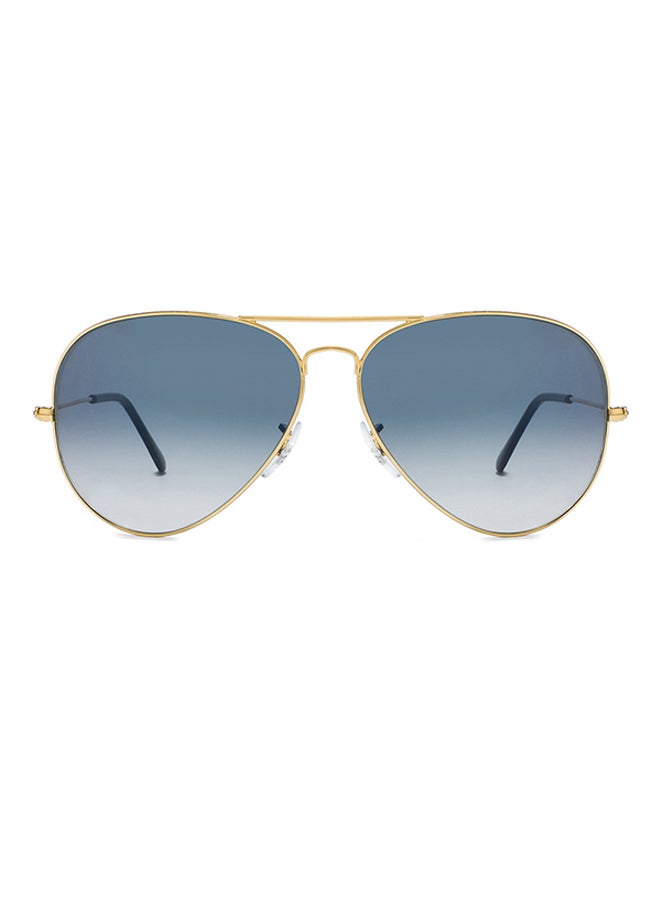 Ray-Ban Men's Full Rim Aviator Sunglasses - RB3025 - Lens Size: 62 mm - Gold - Image 2