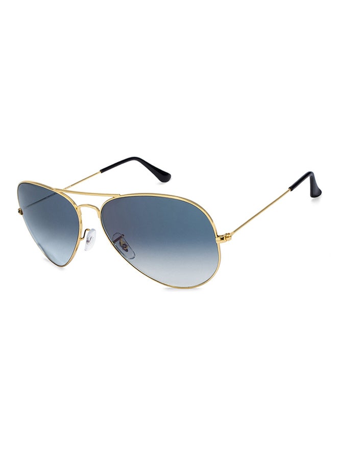 Ray-Ban Men's Full Rim Aviator Sunglasses - RB3025 - Lens Size: 62 mm - Gold - Image 1