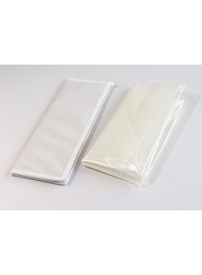 Airzip Vacuum Storage Bag Hand Pressing, Airtight Storage Bag, Reusable Space Saver Compression Bags for Travel Suitcases and Luggage- 25502 Clear 50 x 60 x 30cm - Image 4