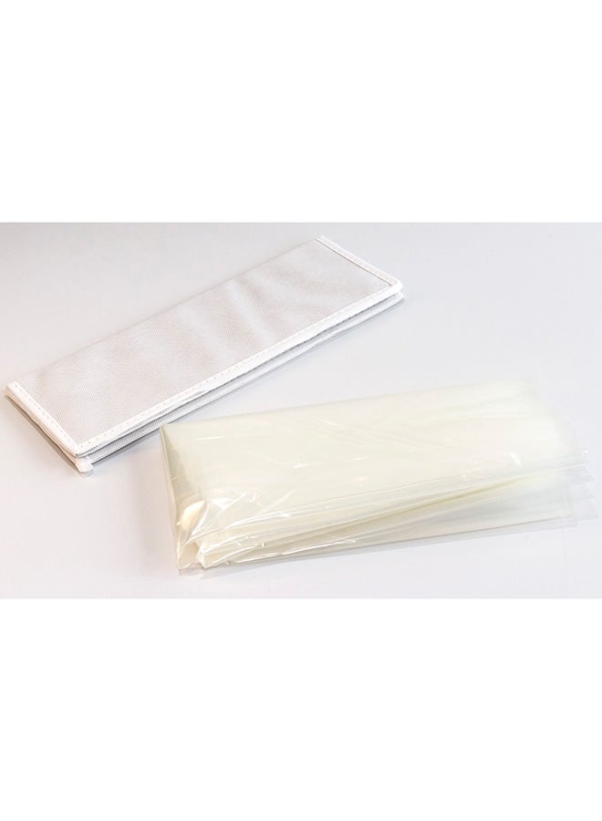 Airzip Vacuum Storage Bag Hand Pressing, Airtight Storage Bag, Reusable Space Saver Compression Bags for Travel Suitcases and Luggage- 25502 Clear 50 x 60 x 30cm - Image 5
