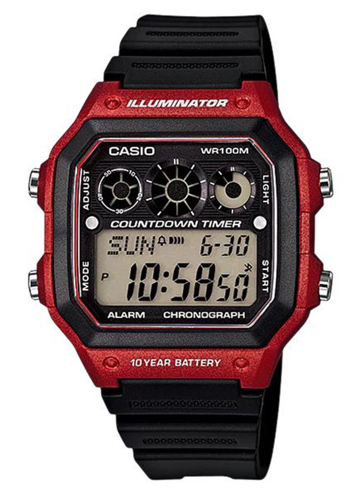 CASIO Men's Casual Digital Watch AE-1300WH-4A - 42 mm - Black - Image 1