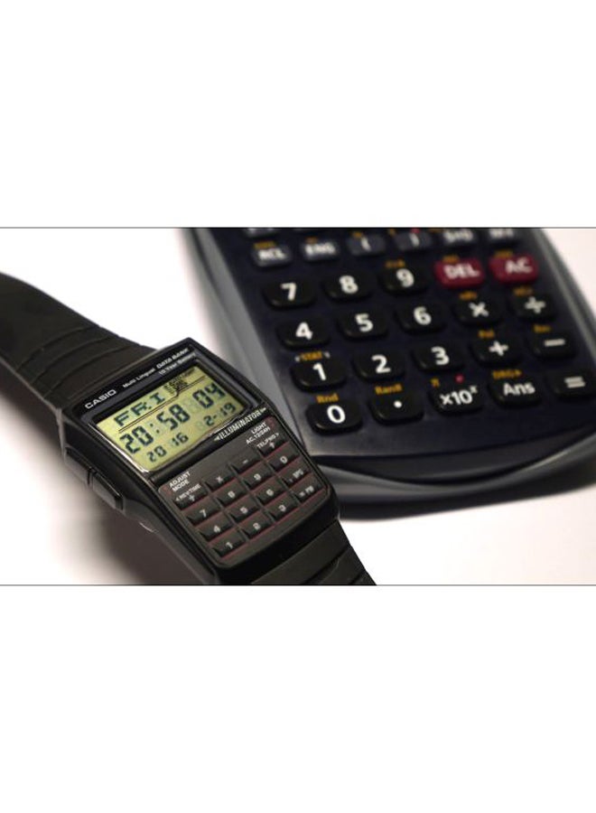 كاسيو ساعة يد رقمية كاجوال DBC-32-1A - قياس 50 مم - لون أسود للرجال - Image 5