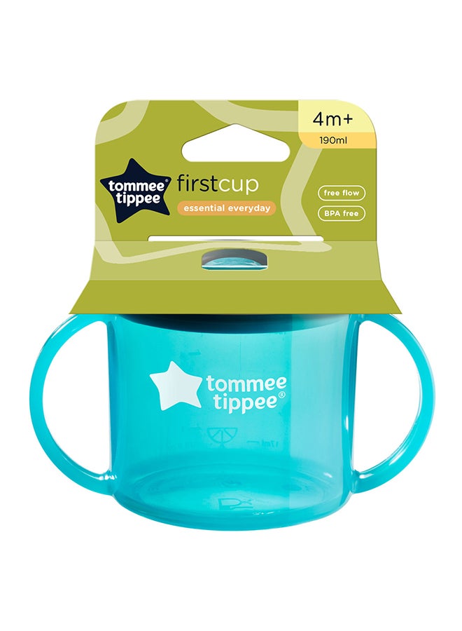 tommee tippee - Easiflow 360 Lip Activated Trainer Cup With Easy-Grip Handles Leak-Proof Dentist Recommended 190 ml, 4 Months+ - Assorted - Image 1