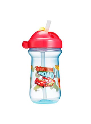 كوب بماصة بفتحة قلابة للسيارة سعة 10أوقيات - ألوان متنوعة - view 2