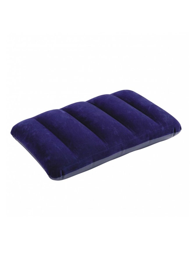 Intex Downy Pillow, 68672, Standard Velvet Blue H9xW28xD43cm - Image 1