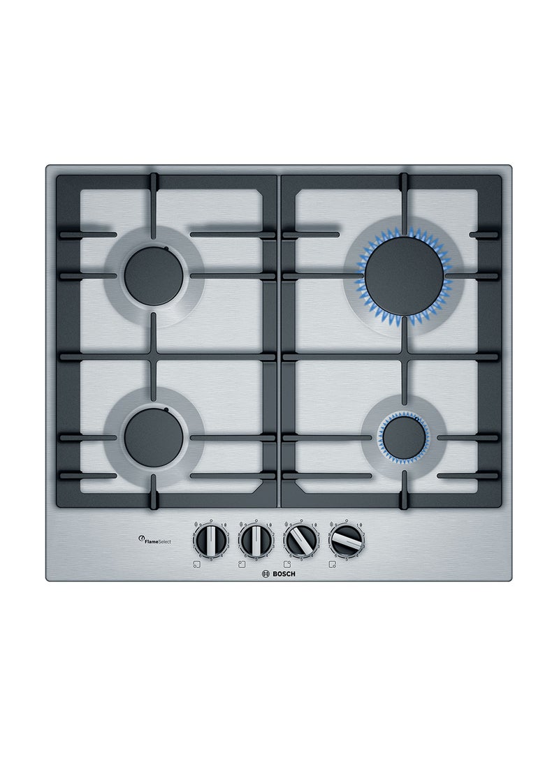 BOSCH Gas Hob with FlameSelect and Precise Power Control, 60 cm, with Side Mounted Controls PCP6A5B90M Black - Image 1