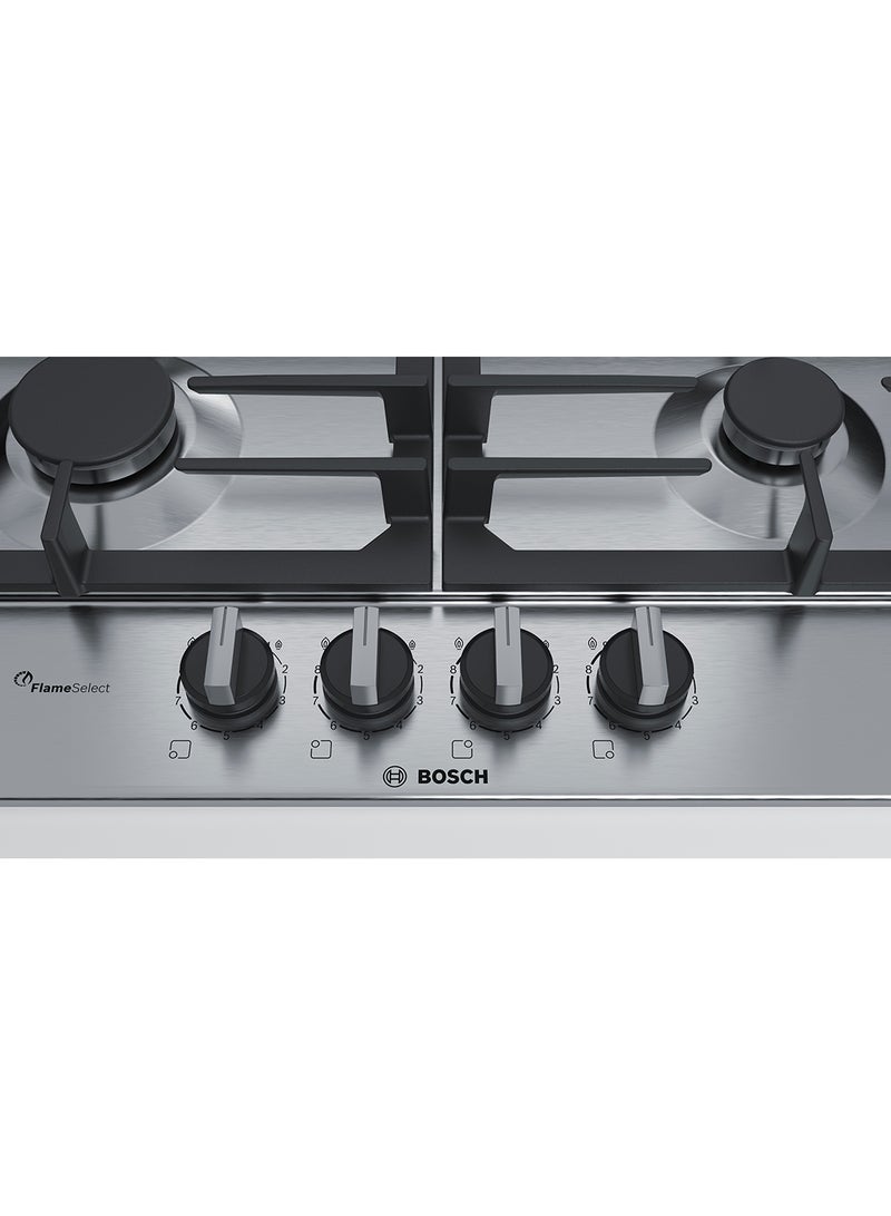 BOSCH Gas Hob with FlameSelect and Precise Power Control, 60 cm, with Side Mounted Controls PCP6A5B90M Black - Image 2