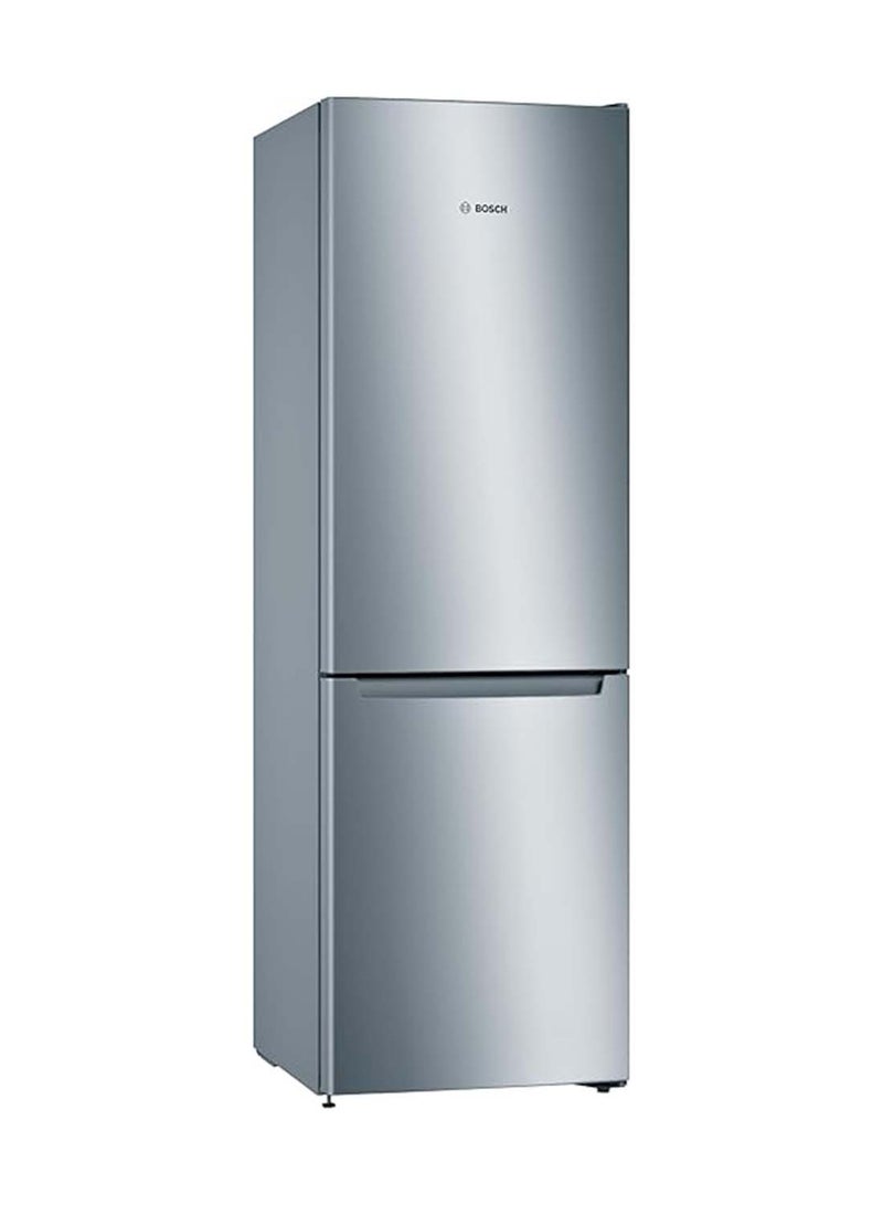 BOSCH 329 L Gross and 302 L Net Capacity Refrigerator With Bottom Freezer, Series 2,No Frost, Multi-Airflow System, KGN36NL30M Silver KGN36NL30M Silver - Image 1