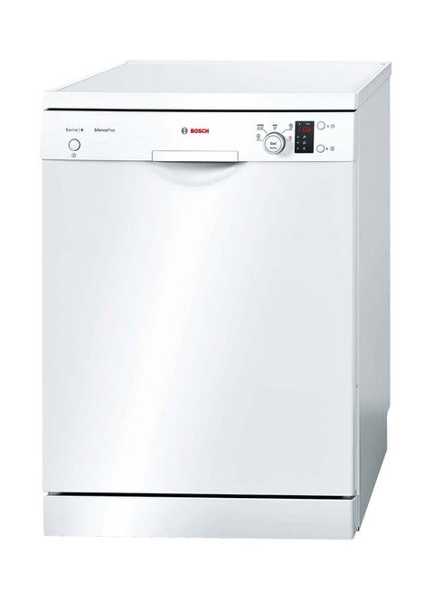 Freestanding Dishwasher, 60 cm, with Rackmatic for Easy Loading, HygienePlus, Silence Plus SMS50E92GC White