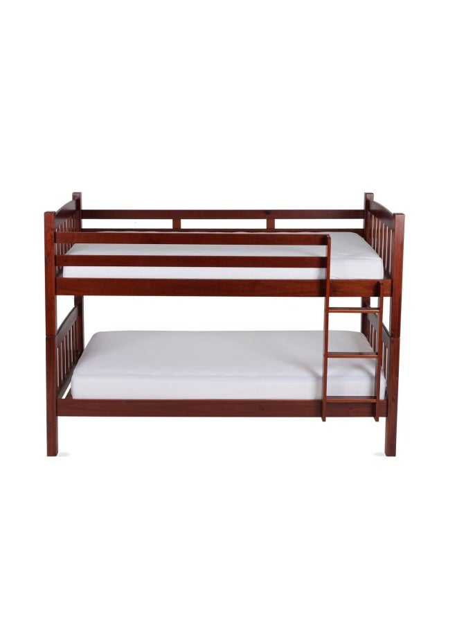 بان هوم  سرير كيرا بطابقين للأطفال بني 214x156x99سم - Image 3