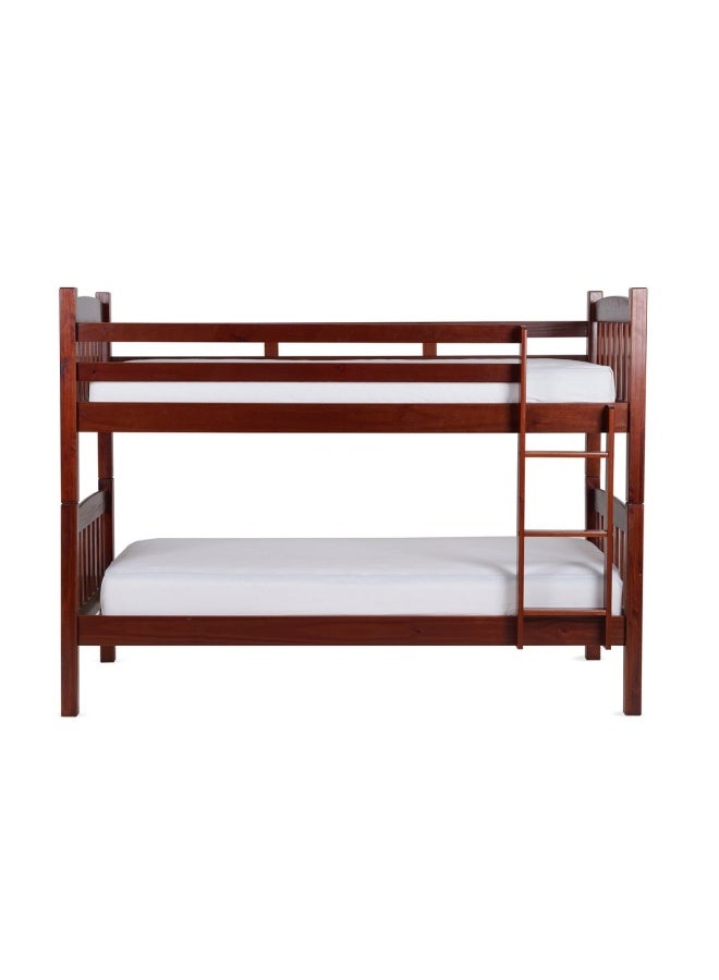 بان هوم  سرير كيرا بطابقين للأطفال بني 214x156x99سم - Image 2