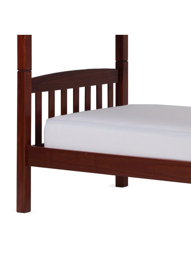 بان هوم  سرير كيرا بطابقين للأطفال بني 214x156x99سم - Image 5