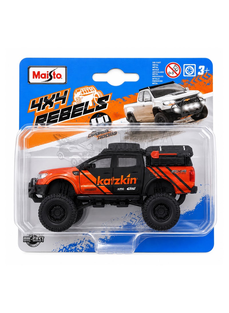 4x4 Rebels Assorted Officially Licensed Scaled Replicas of Collectible Diecast Metal Models with Exquisite Detailing for All Age. 4.5inch