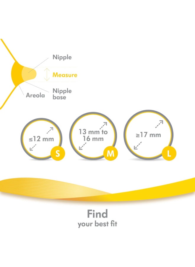 Medela - 2 Pieces Contact Nipple Shields Small - Assist With Latching, Protective Barrier Made From Soft Silicone - Packaging May Vary - Image 1