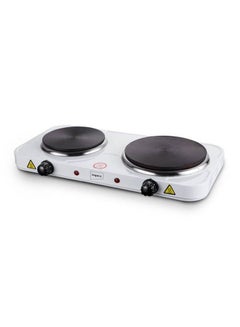 Impex Electric Double Hot Plate 2500W 2500 W HP 202 White/Black  - Image 1