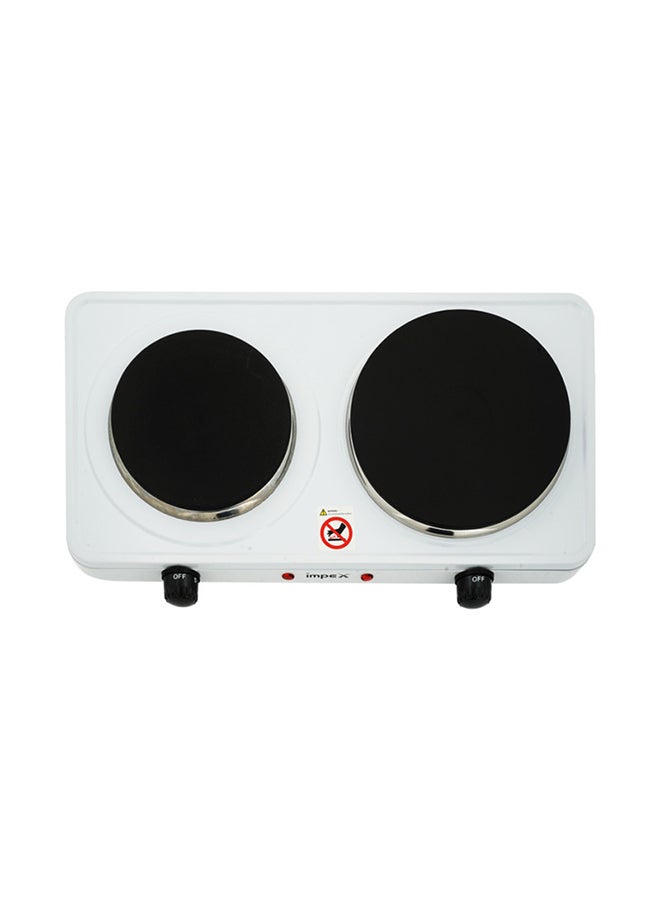 إمبكس سخّان كهربائي مزدوج 2500 وات 2500 W HP 202 أبيض/ أسود  - Image 2