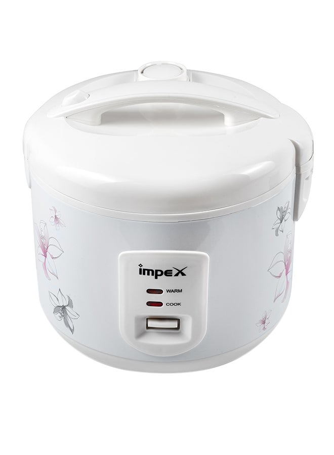 Impex Electric Rice Cooker 1.8L 700W 1.8 L 700 W RC 2803 White  - Image 1