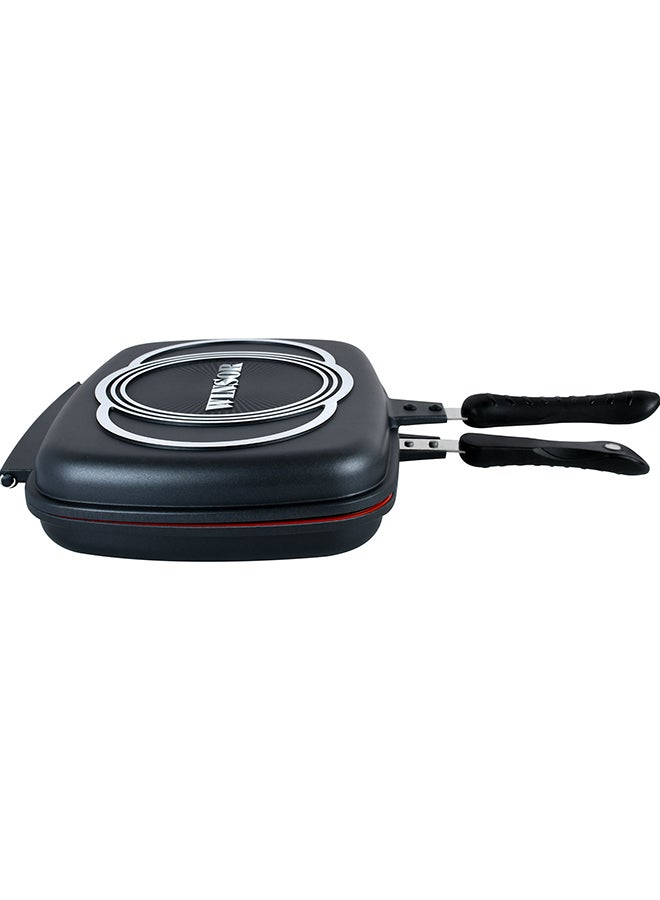 Winsor Double Frypan Non-Stick Black 32cm  - Image 1